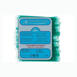 Слинотяги стоматологічні Aspirdental, зелені, 100 шт